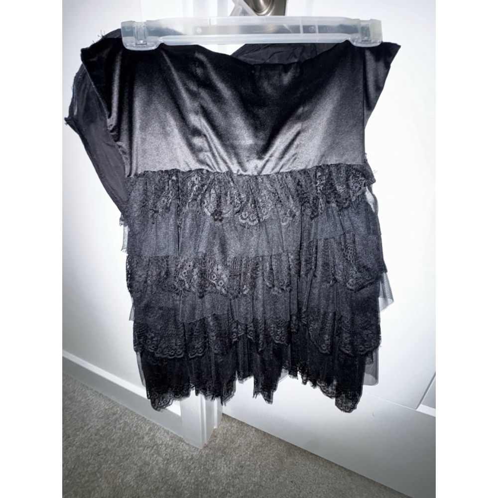 Women's Twenty One Black Strapless Dress M - Picture 5 of 6